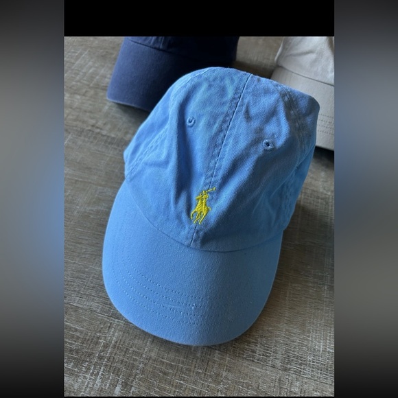 Polo Ralph Lauren Baseball Hat One Size Leather Adjustable Strap Back BUNDLE 5 - Picture 3 of 14